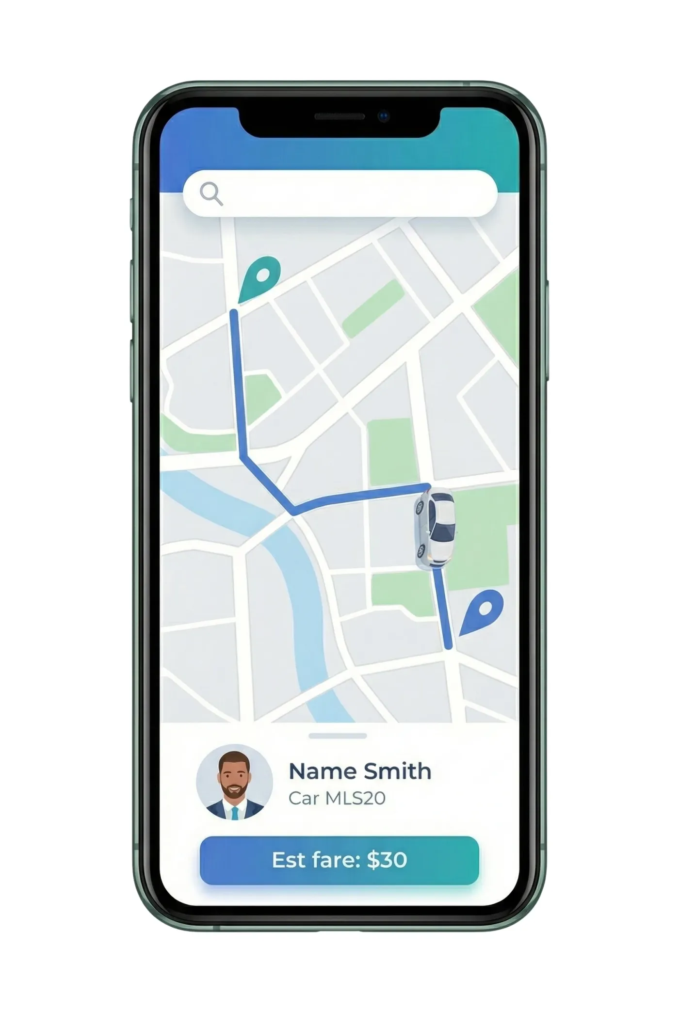 خدمة تطبيق توصيل اشخاص