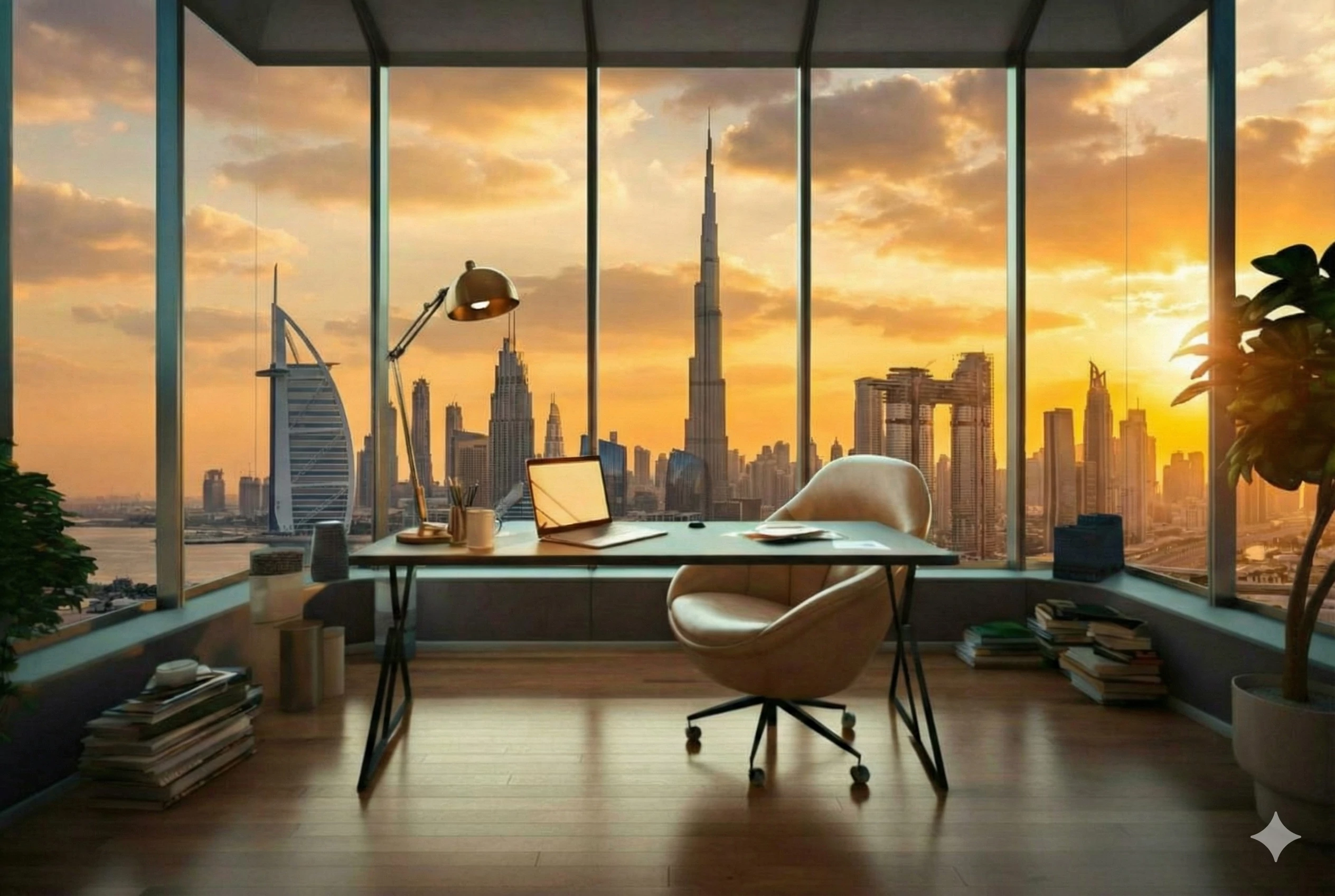 Smart city background in Riyadh