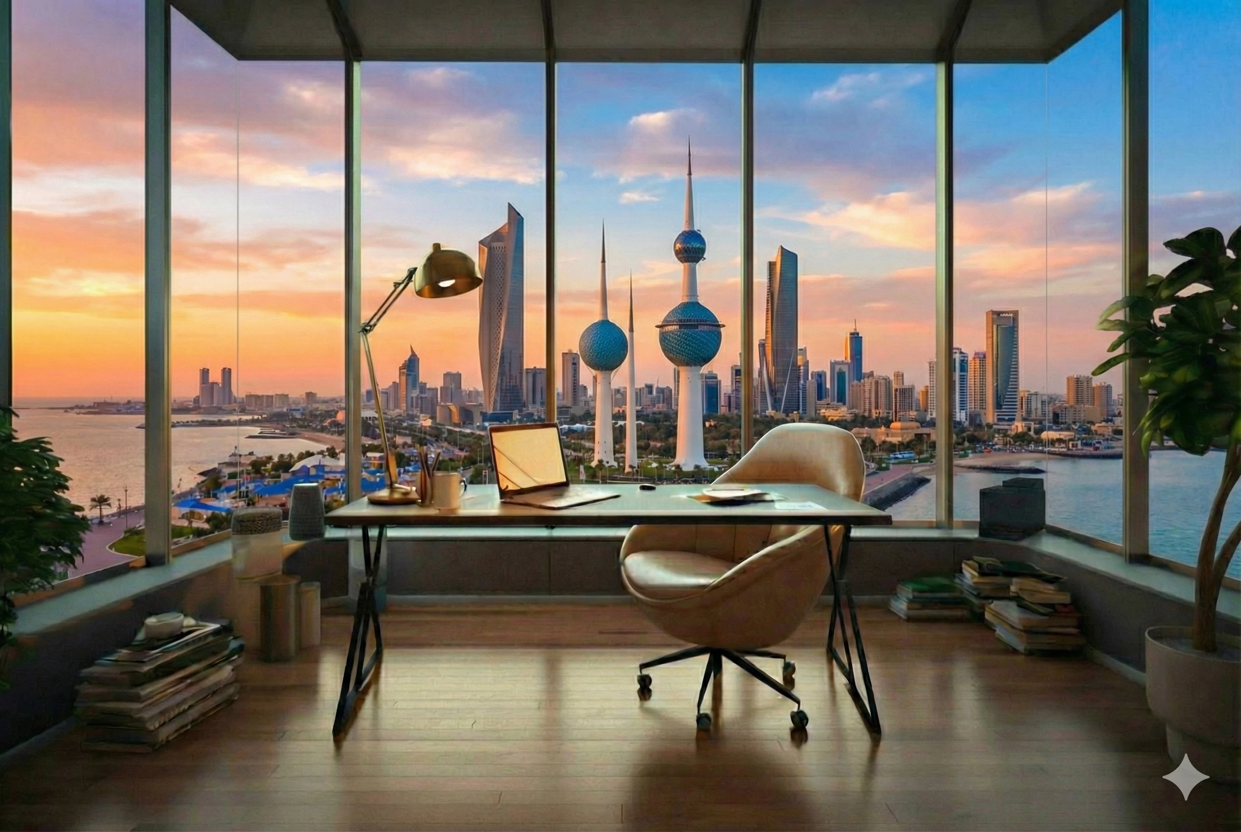 Smart city background in Riyadh